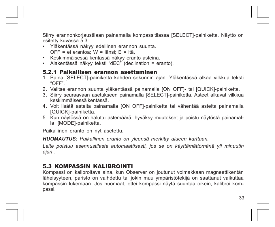 SUUNTO Observer User Manual | Page 297 / 352