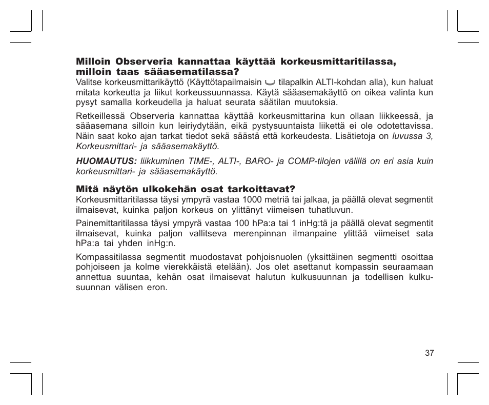 SUUNTO Observer User Manual | Page 301 / 352