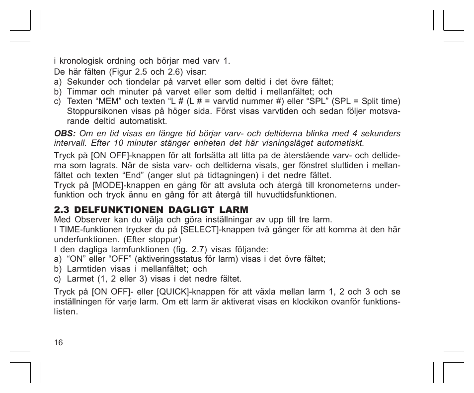 SUUNTO Observer User Manual | Page 320 / 352