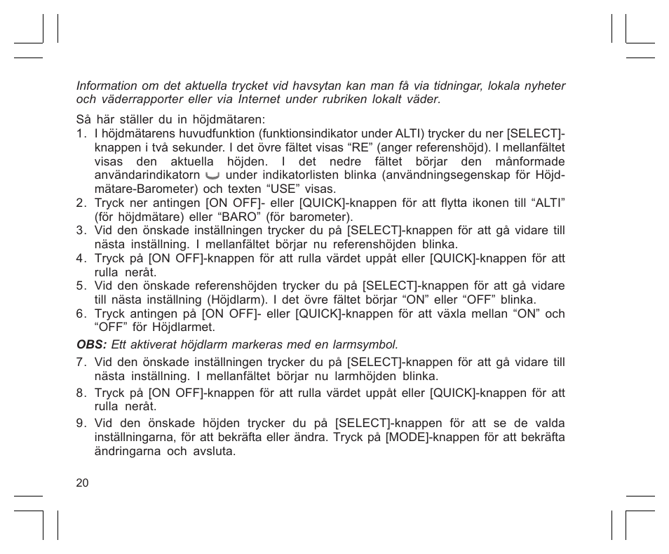 SUUNTO Observer User Manual | Page 324 / 352