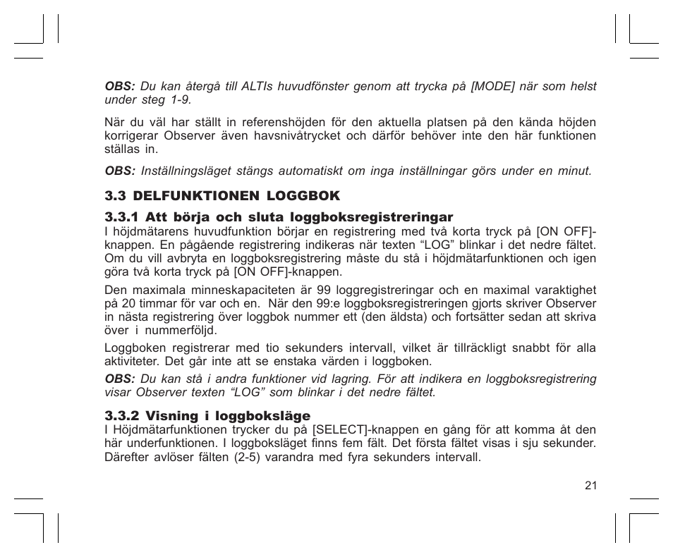 SUUNTO Observer User Manual | Page 325 / 352