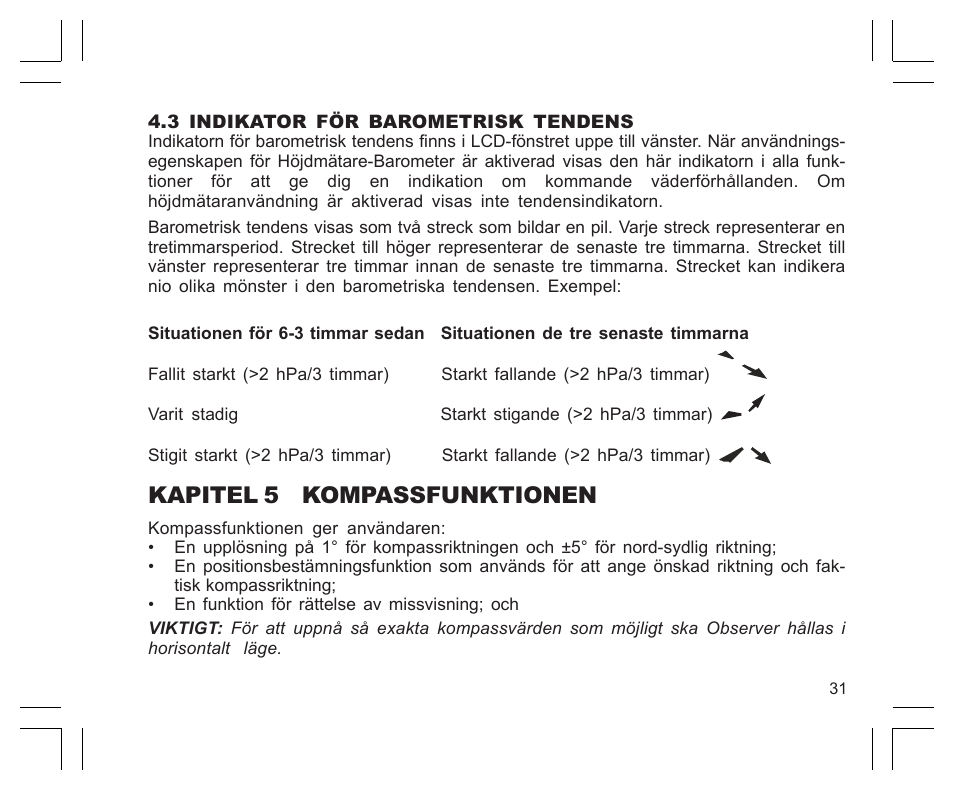 Kapitel 5 kompassfunktionen | SUUNTO Observer User Manual | Page 335 / 352