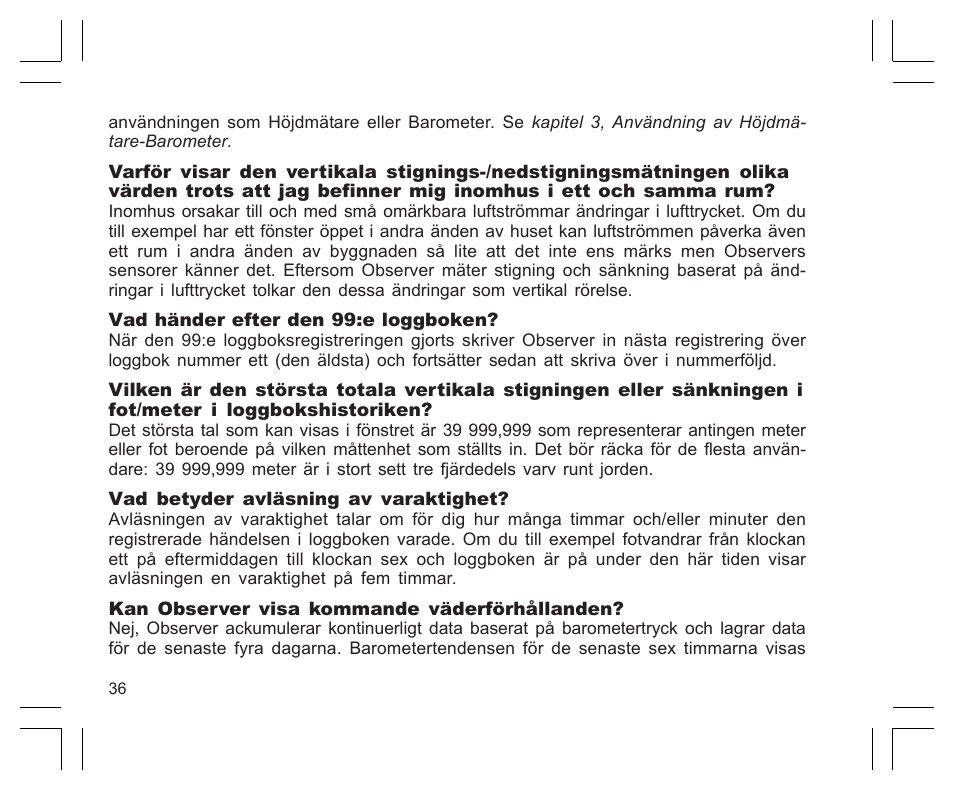 SUUNTO Observer User Manual | Page 340 / 352