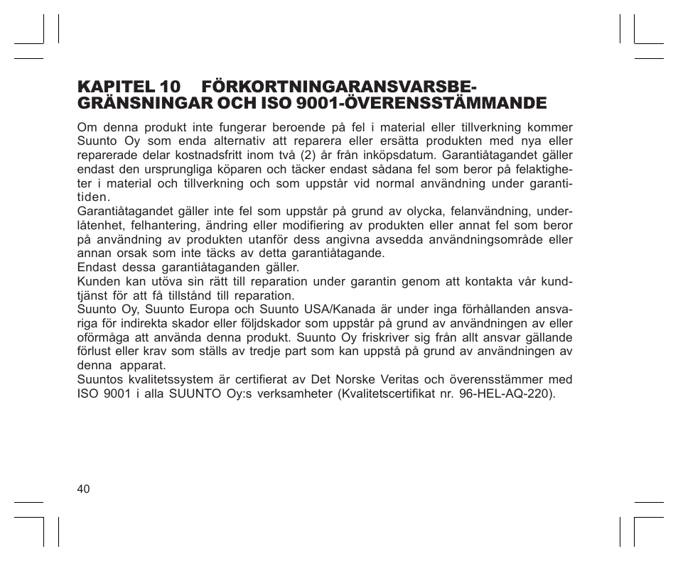 SUUNTO Observer User Manual | Page 344 / 352