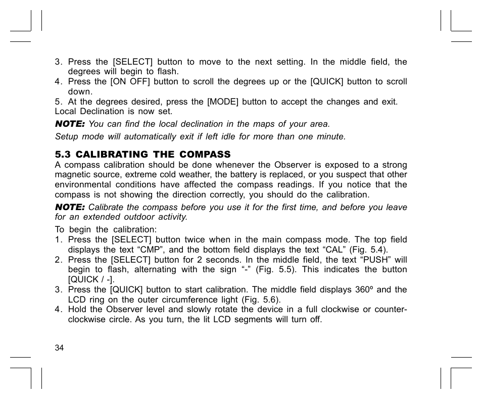 SUUNTO Observer User Manual | Page 38 / 352