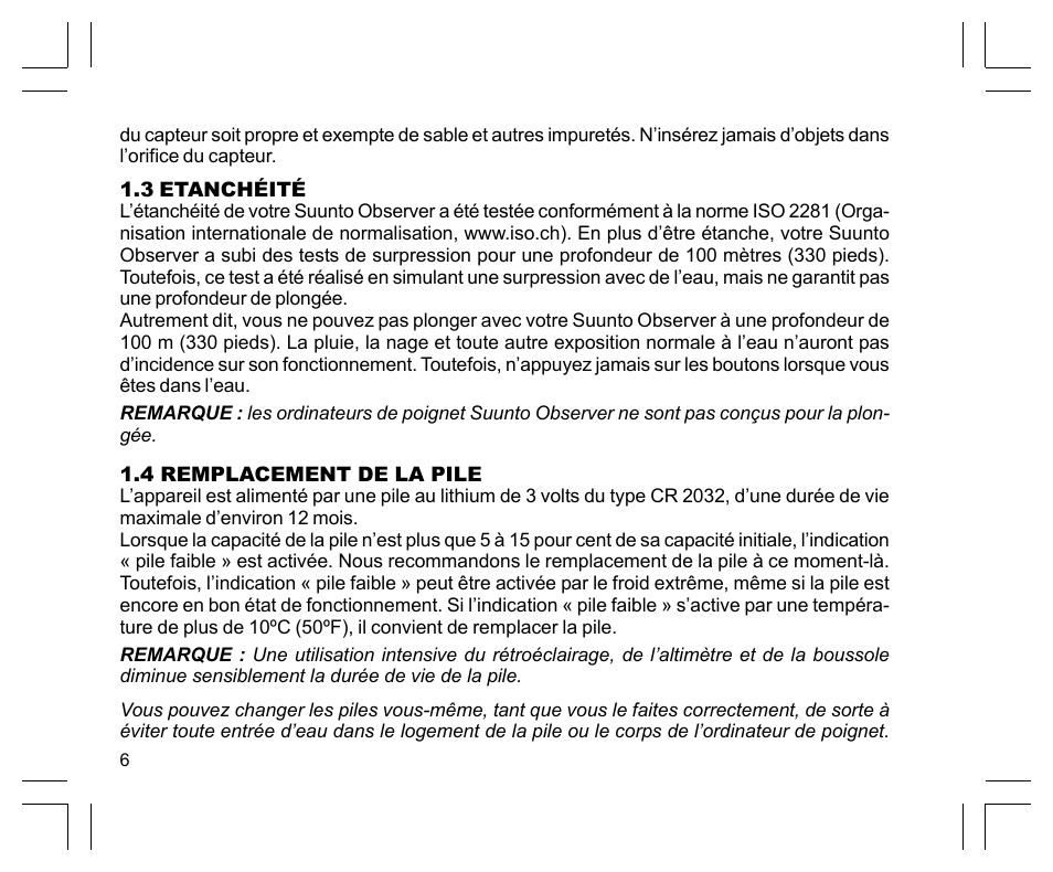 SUUNTO Observer User Manual | Page 50 / 352