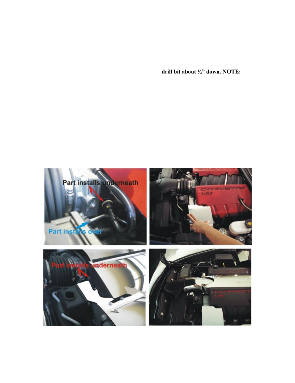 American Car Craft Corvette Alternator Cover Perforated 2005-2013 C6+Z06+GS User Manual | Page 2 / 3