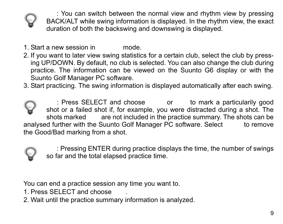 SUUNTO G6 & G6 Pro User Manual | Page 10 / 46