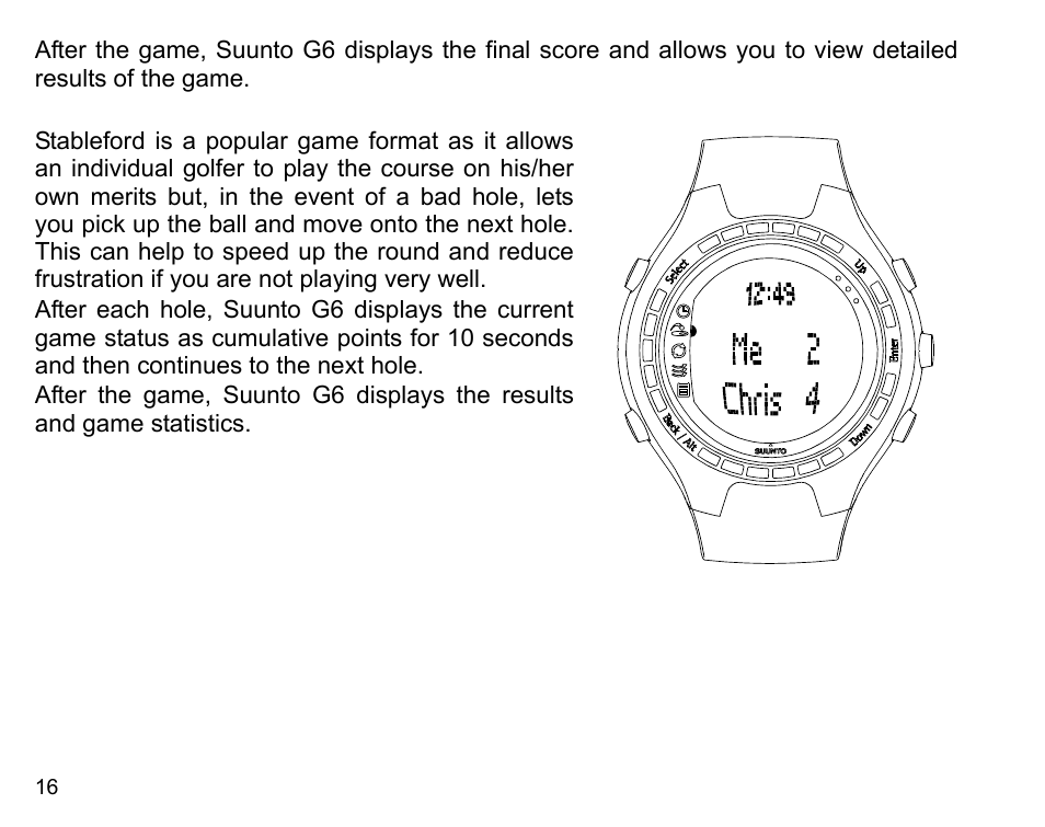 SUUNTO G6 & G6 Pro User Manual | Page 17 / 46