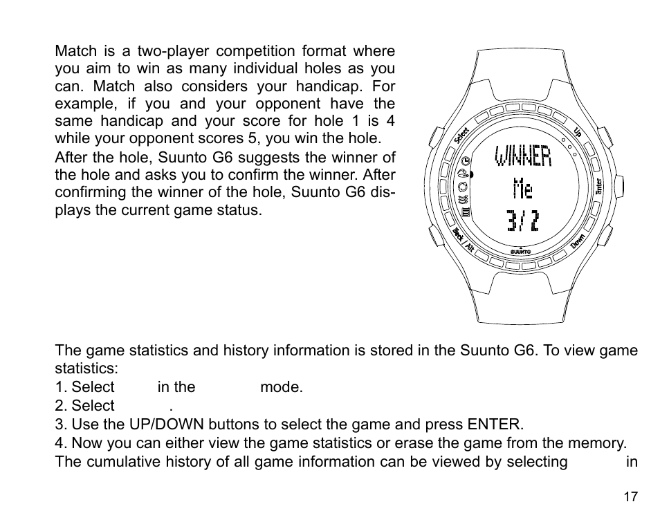 SUUNTO G6 & G6 Pro User Manual | Page 18 / 46