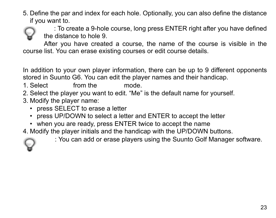 SUUNTO G6 & G6 Pro User Manual | Page 24 / 46