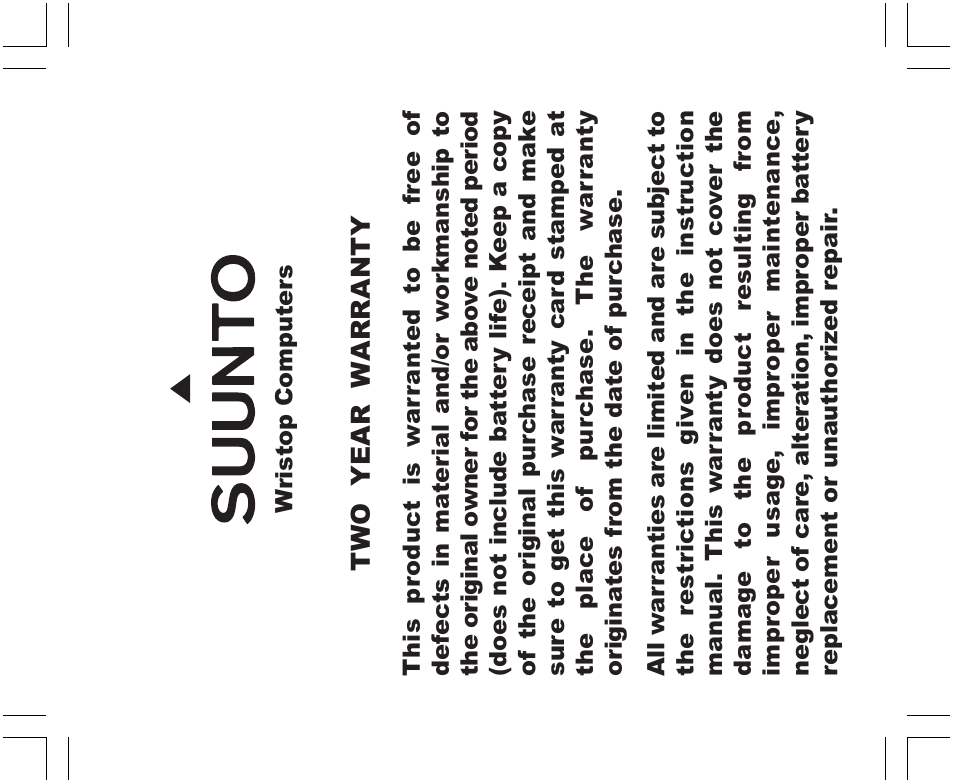 SUUNTO G6 & G6 Pro User Manual | Page 44 / 46