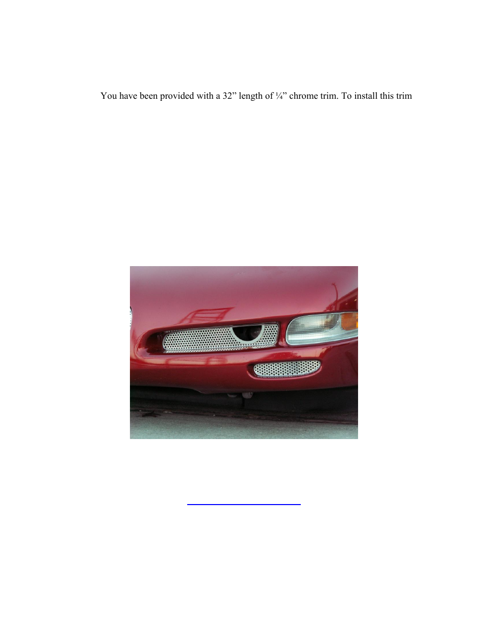 American Car Craft Corvette Fog Light Grille 2Pc Perforated 1997-2004 C5 & Z06 User Manual | Page 2 / 2
