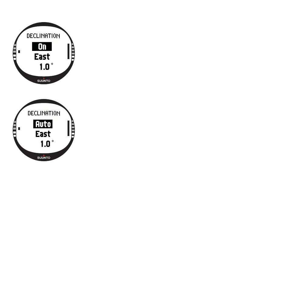 Navigation mode | SUUNTO X10 User Manual | Page 35 / 98