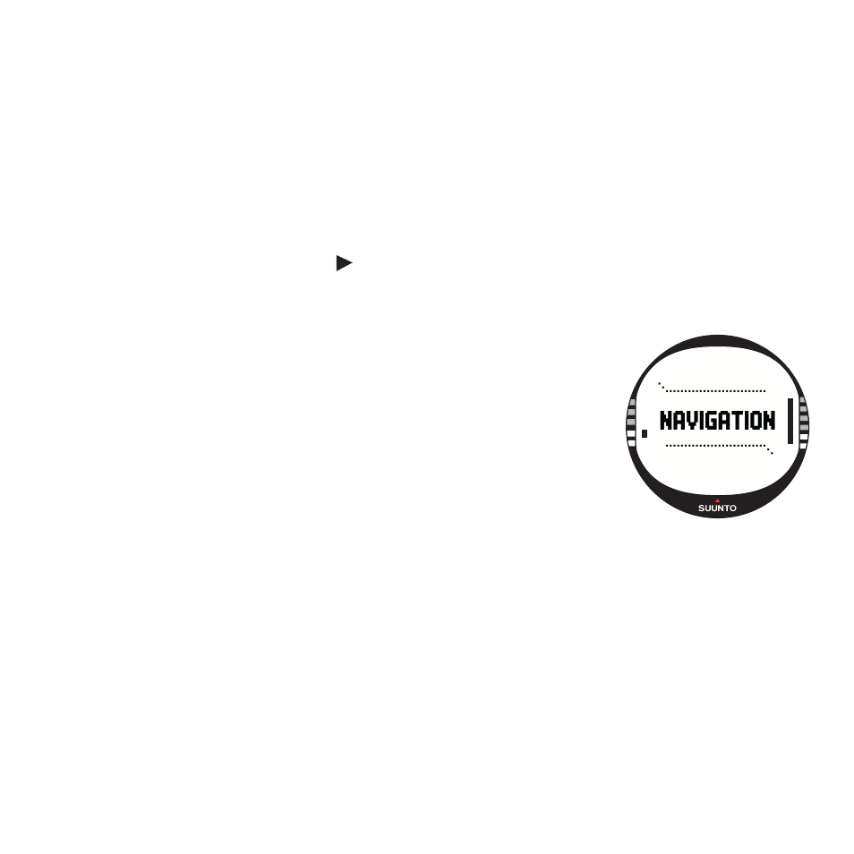 Using the navigation mode, Main display | SUUNTO X10 User Manual | Page 36 / 98