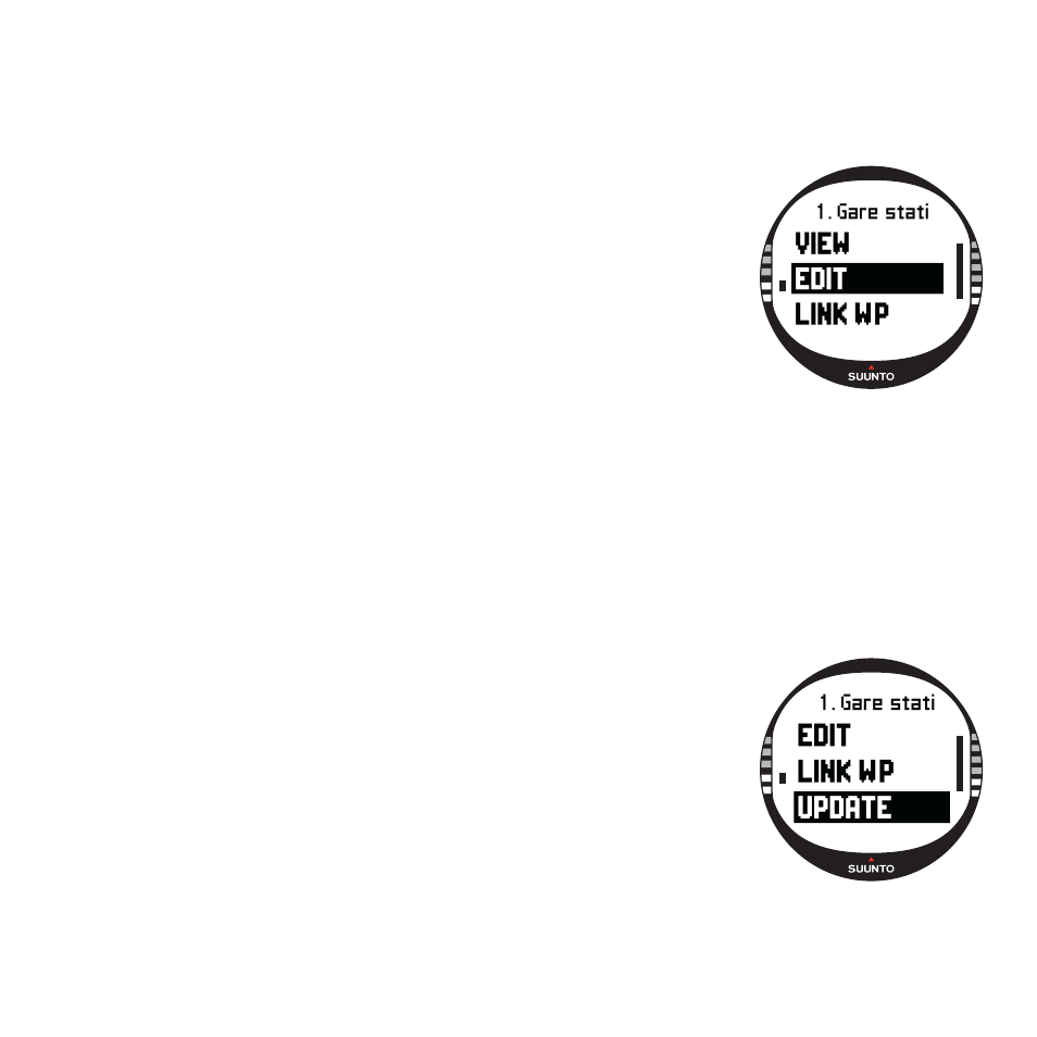 Editing routes and waypoints | SUUNTO X10 User Manual | Page 44 / 98