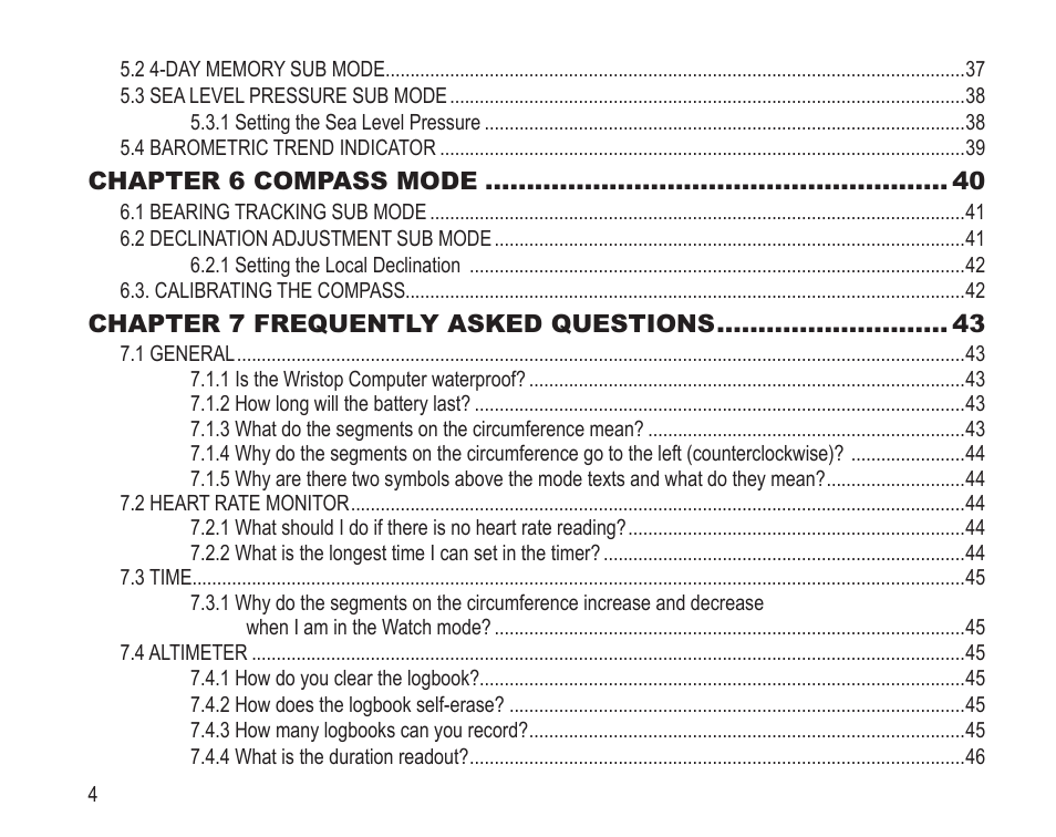 SUUNTO Vector HR User Manual | Page 11 / 61