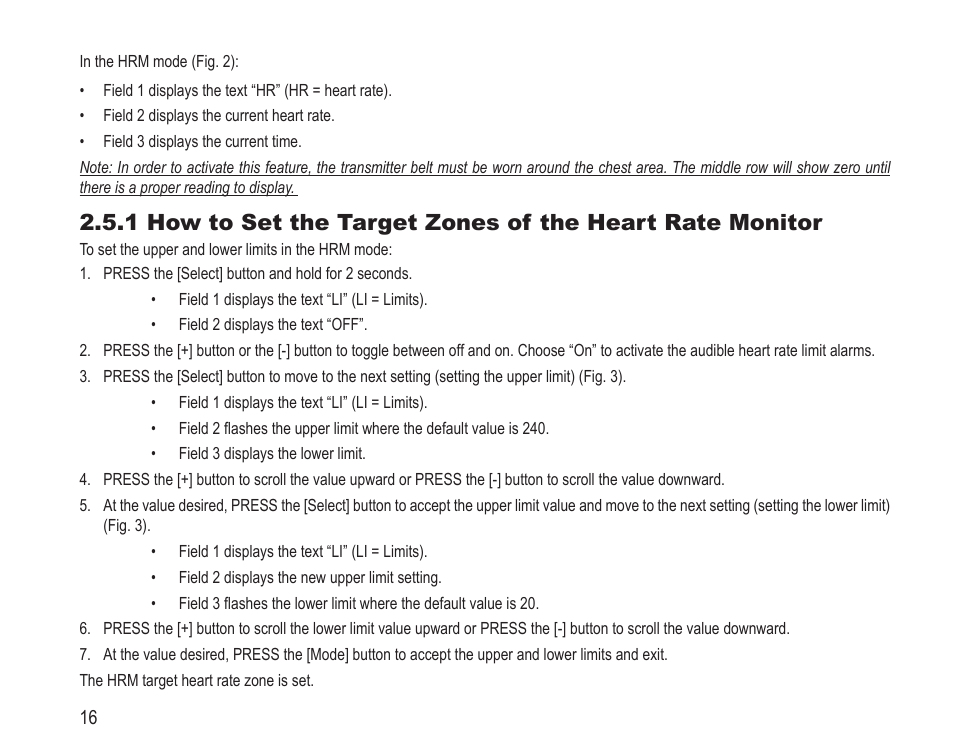 SUUNTO Vector HR User Manual | Page 23 / 61