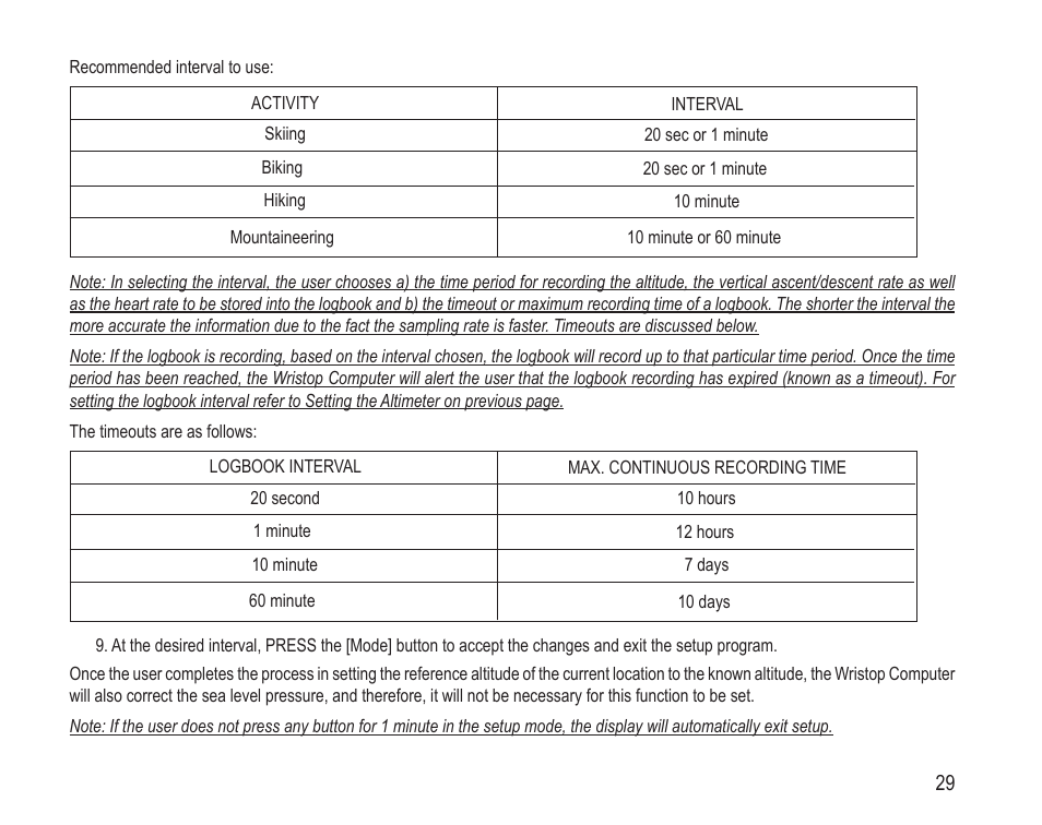 SUUNTO Vector HR User Manual | Page 36 / 61