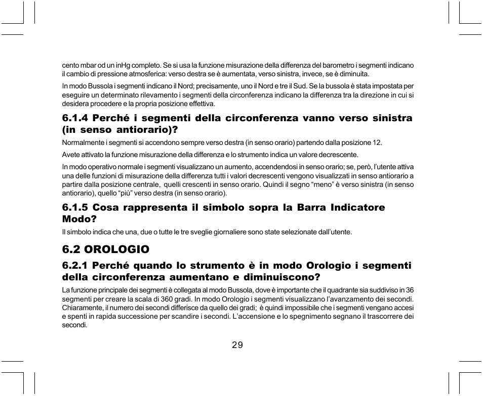 2 orologio | SUUNTO Yachtsman User Manual | Page 165 / 270