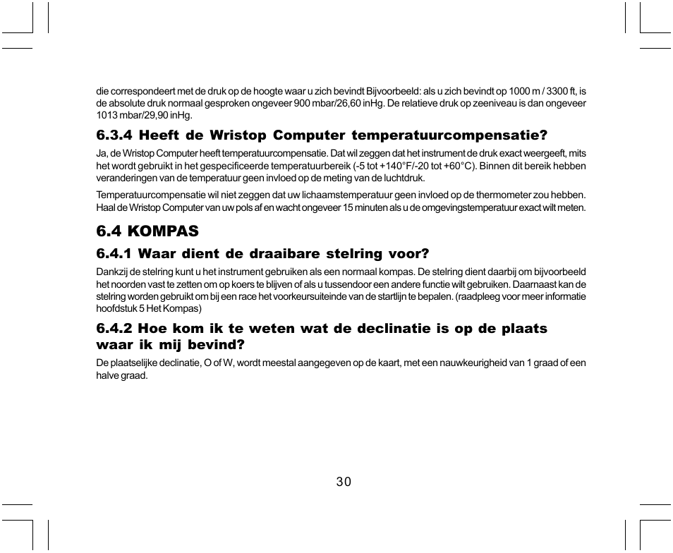 4 kompas | SUUNTO Yachtsman User Manual | Page 200 / 270