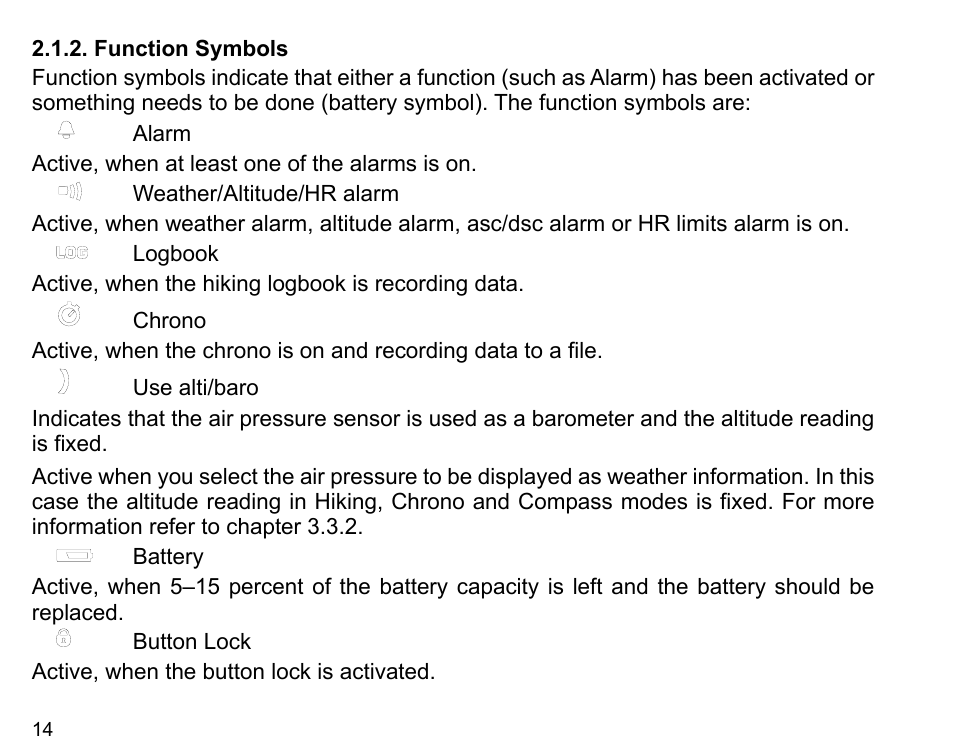 SUUNTO X6HR User Manual | Page 16 / 69