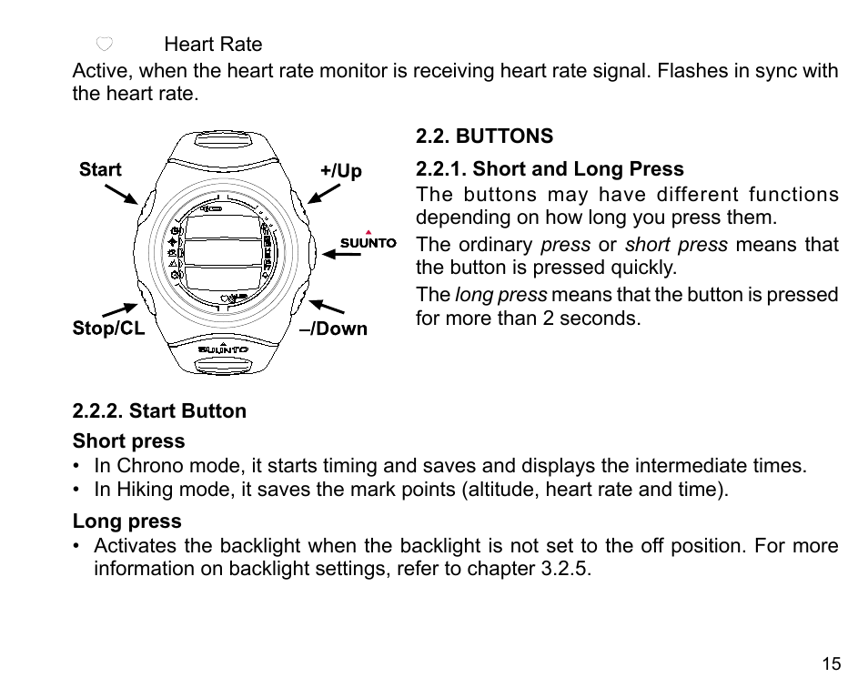 SUUNTO X6HR User Manual | Page 17 / 69