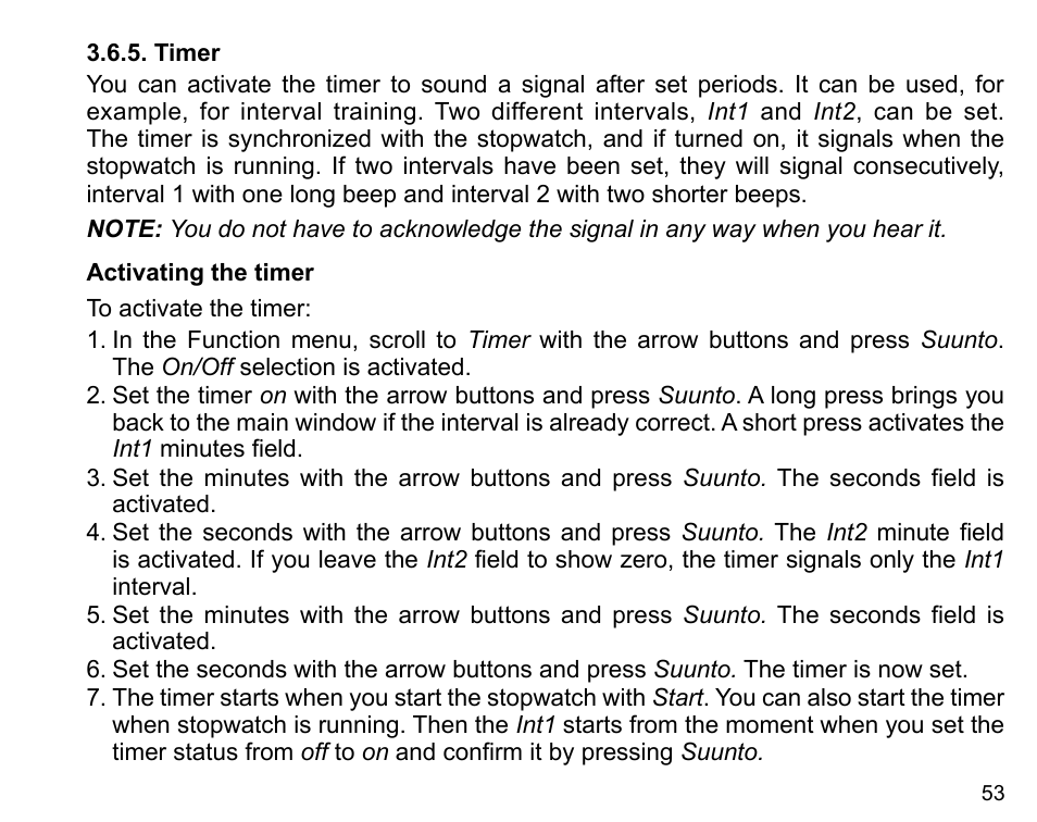 SUUNTO X6HR User Manual | Page 55 / 69