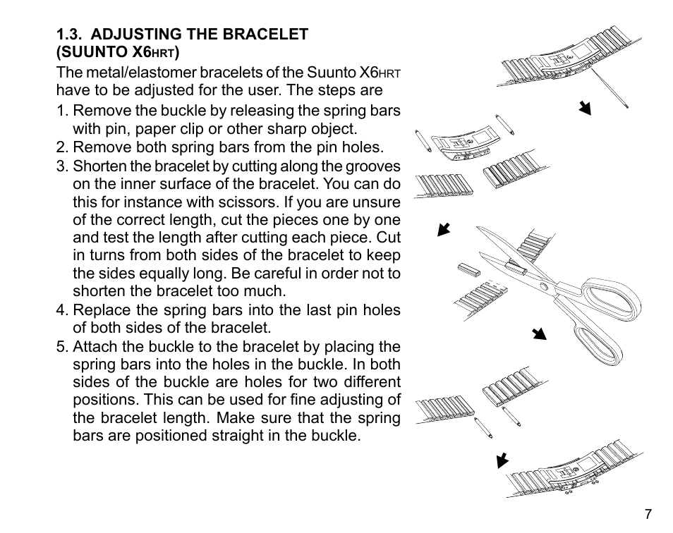 SUUNTO X6HR User Manual | Page 9 / 69