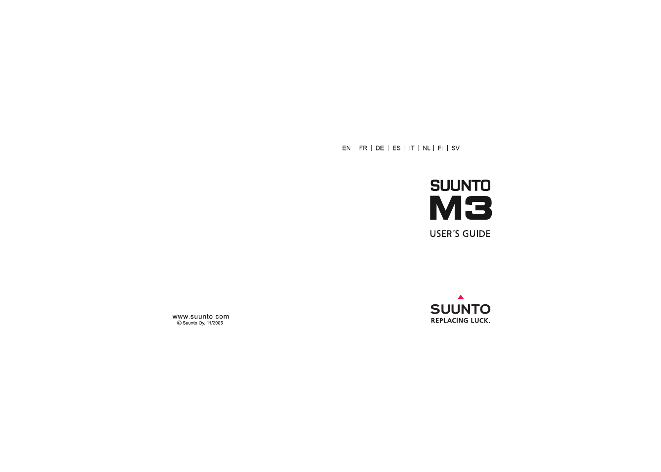 SUUNTO M3 User Manual | 192 pages