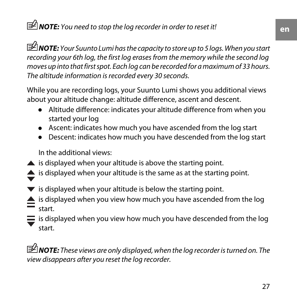 SUUNTO LUMI User Manual | Page 30 / 49