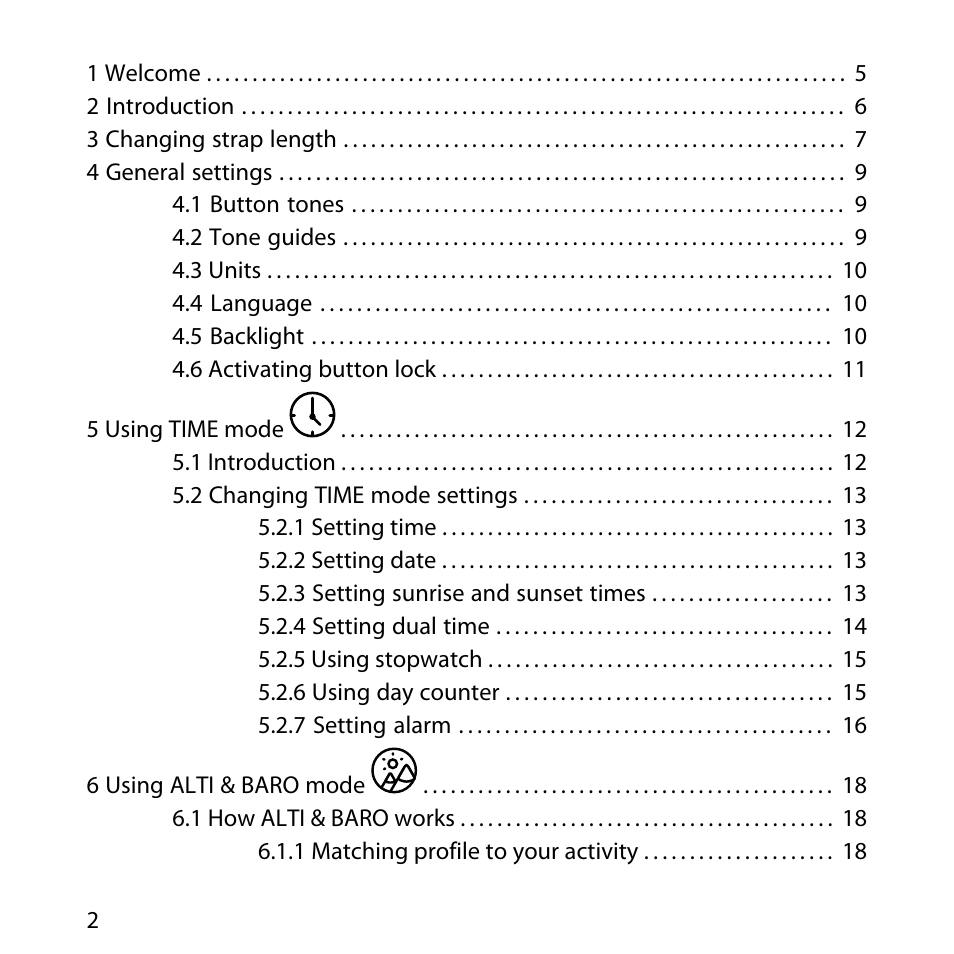 SUUNTO LUMI User Manual | Page 5 / 49