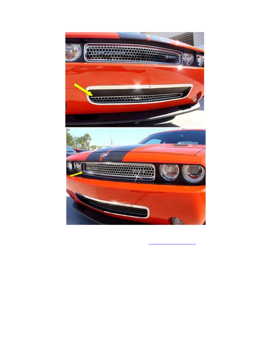 American Car Craft Dodge Challenger Grille Overlay Style Lower Brushed 2011-2013 User Manual | Page 2 / 2