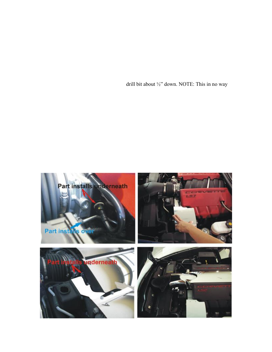 American Car Craft Corvette Alternator Cover Polished 2005-2013 C6 all User Manual | Page 2 / 3