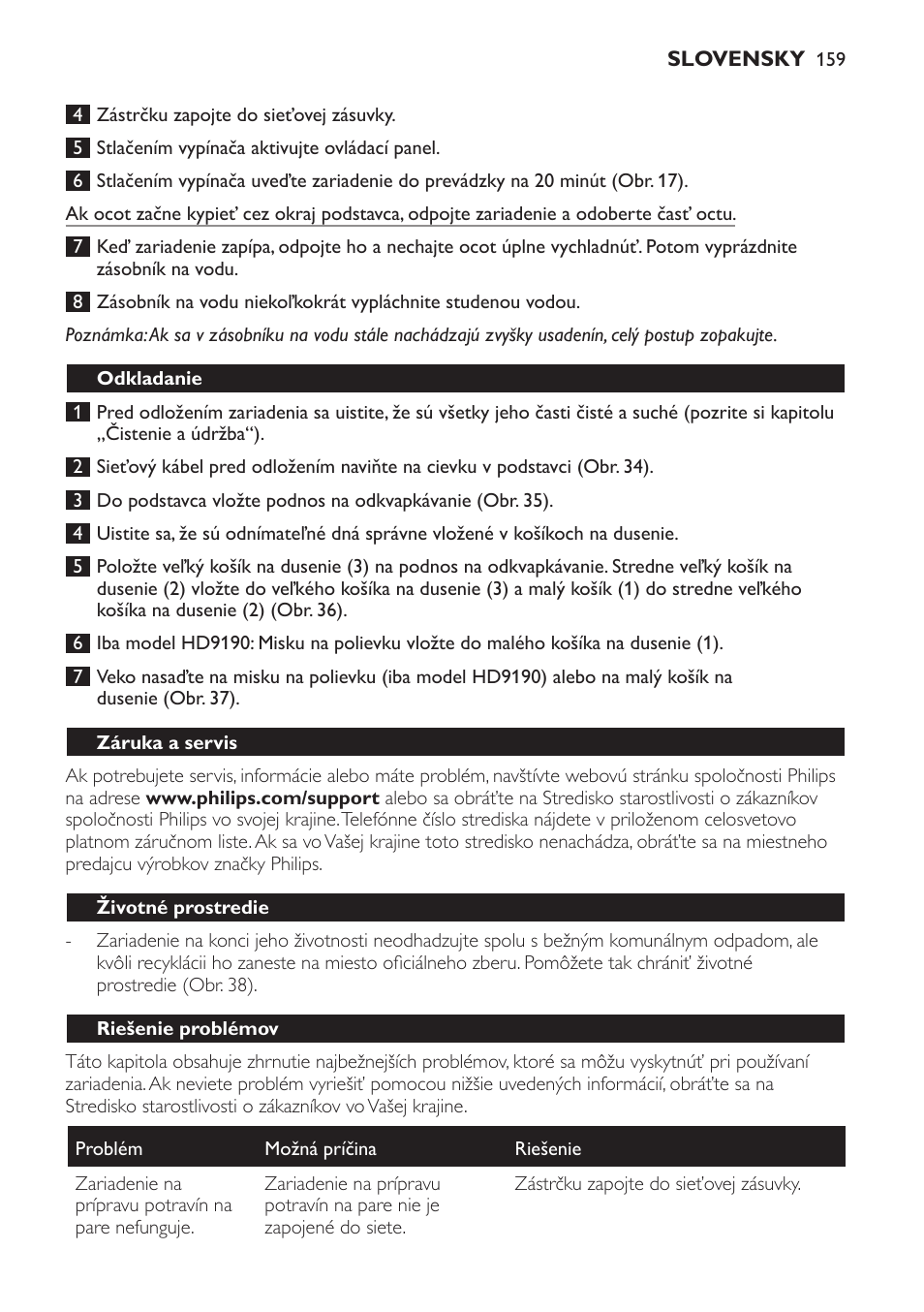 Philips HD9189 User Manual | Page 159 / 204