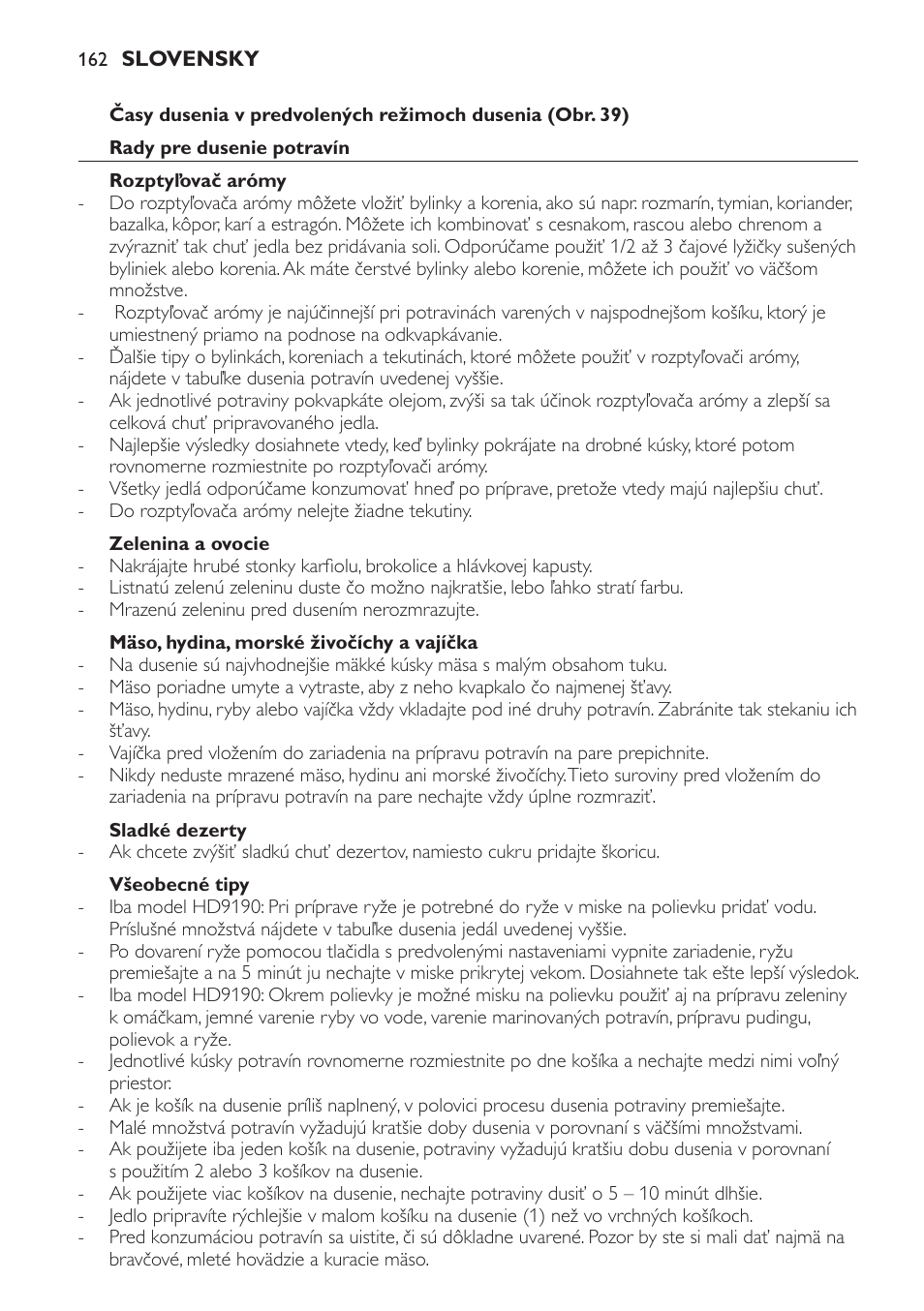 Philips HD9189 User Manual | Page 162 / 204