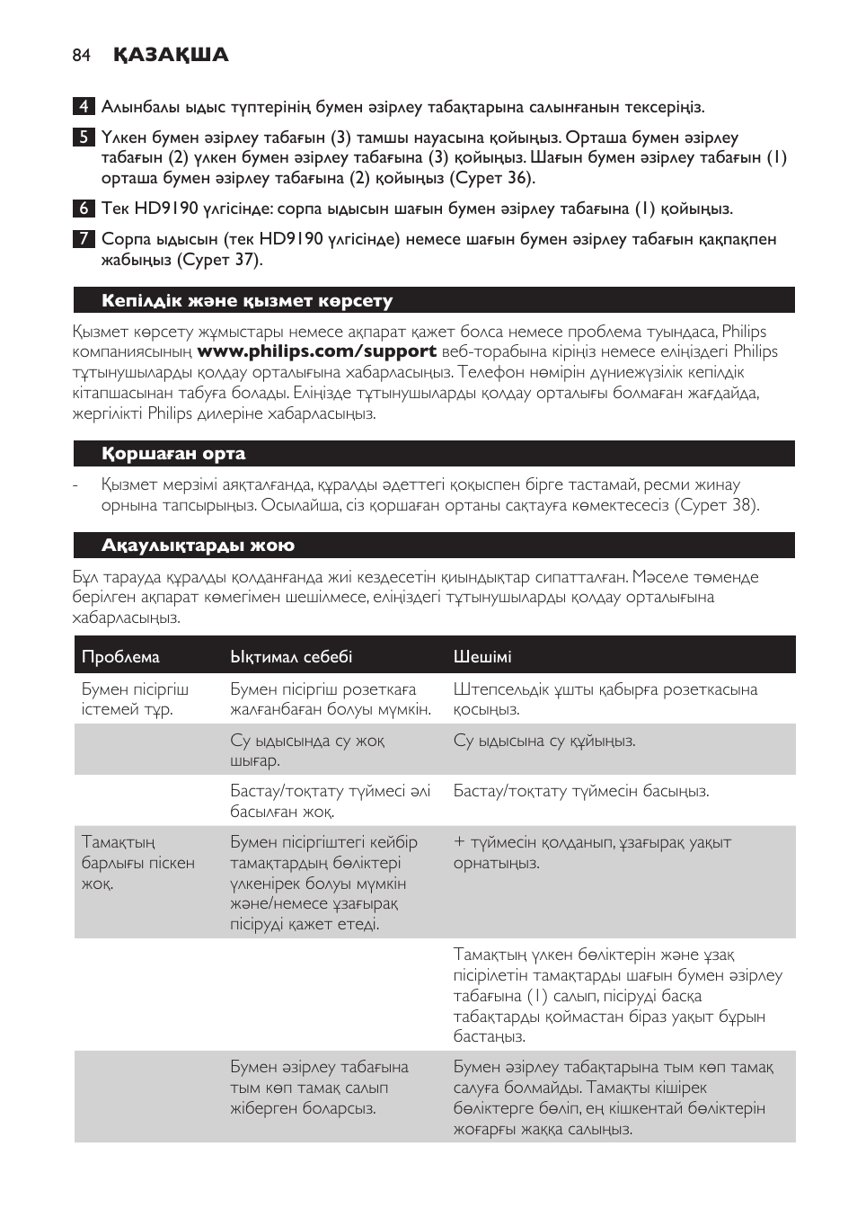 Philips HD9189 User Manual | Page 84 / 204