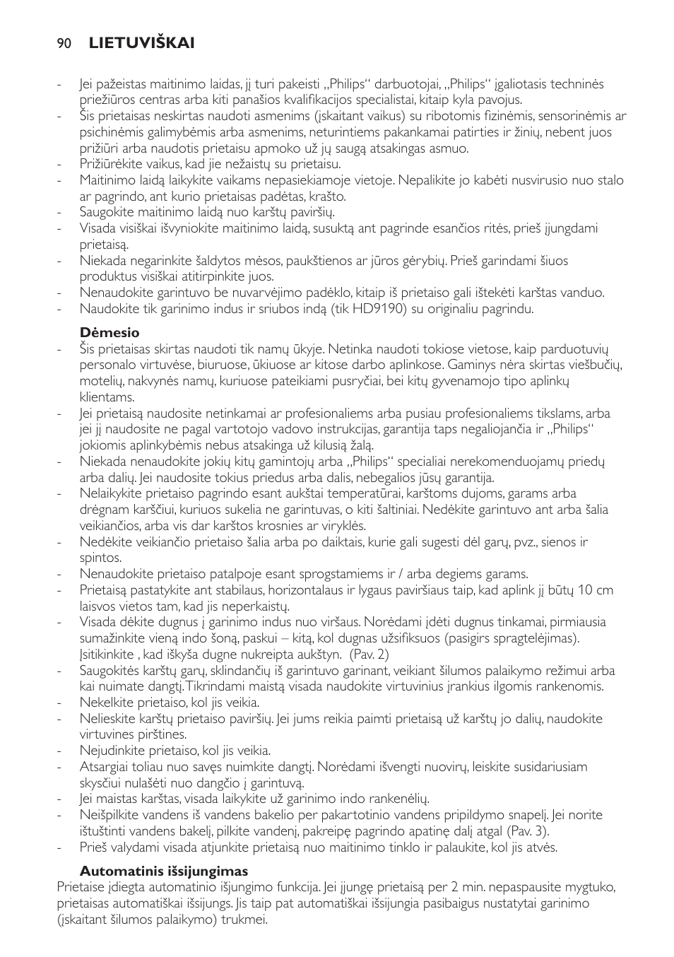 Philips HD9189 User Manual | Page 90 / 204