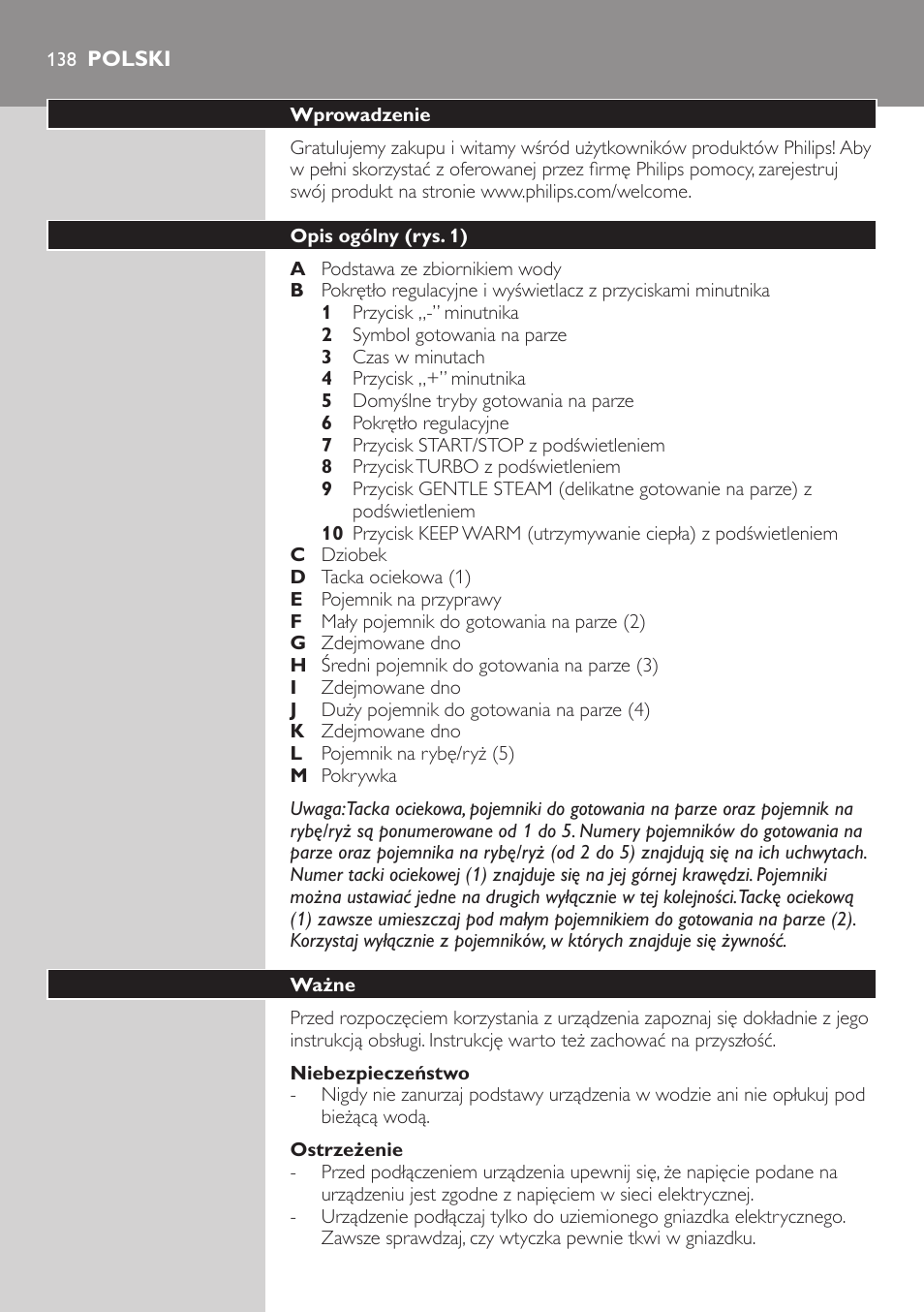 Philips HD9160 User Manual | Page 138 / 242