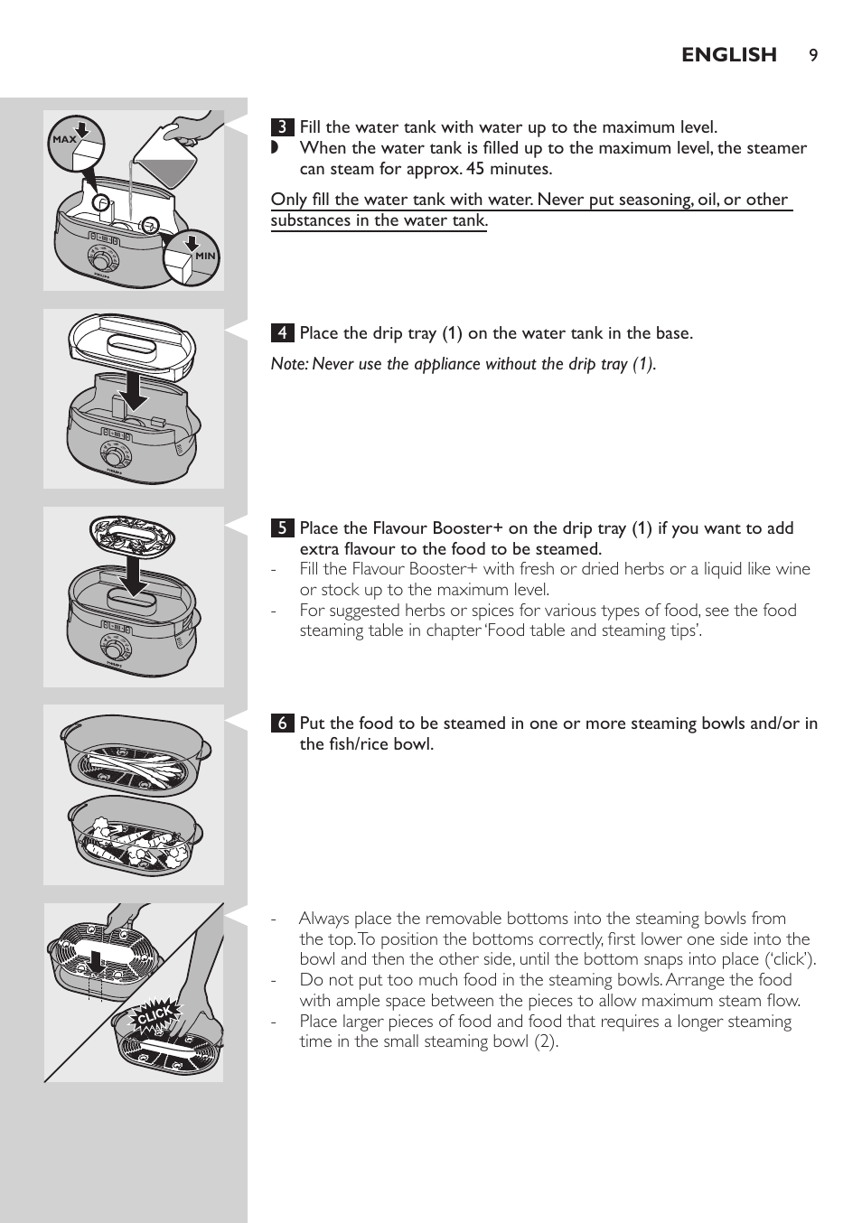 Philips HD9160 User Manual | Page 9 / 242