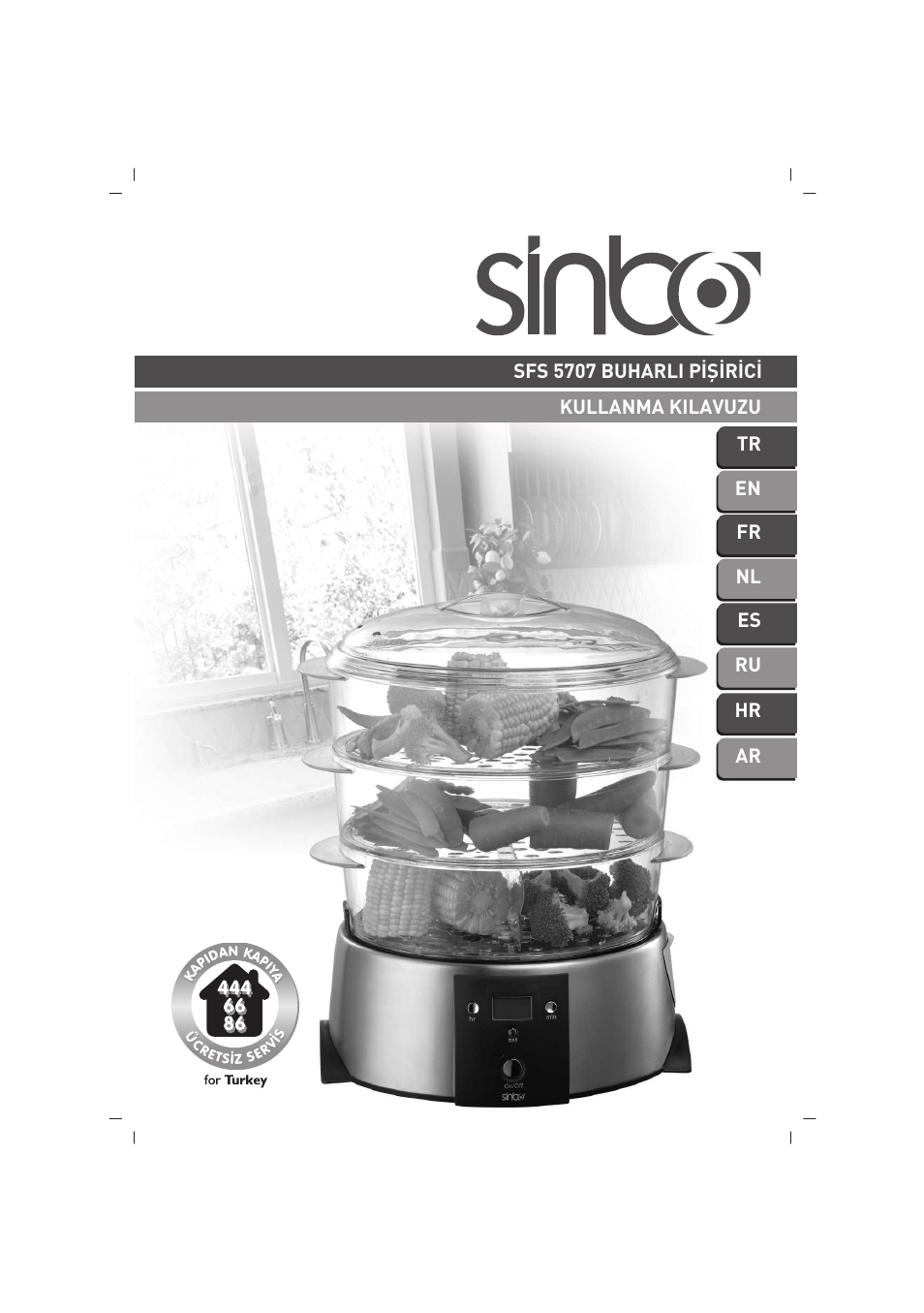 SINBO SFS 5707 User Manual | 43 pages