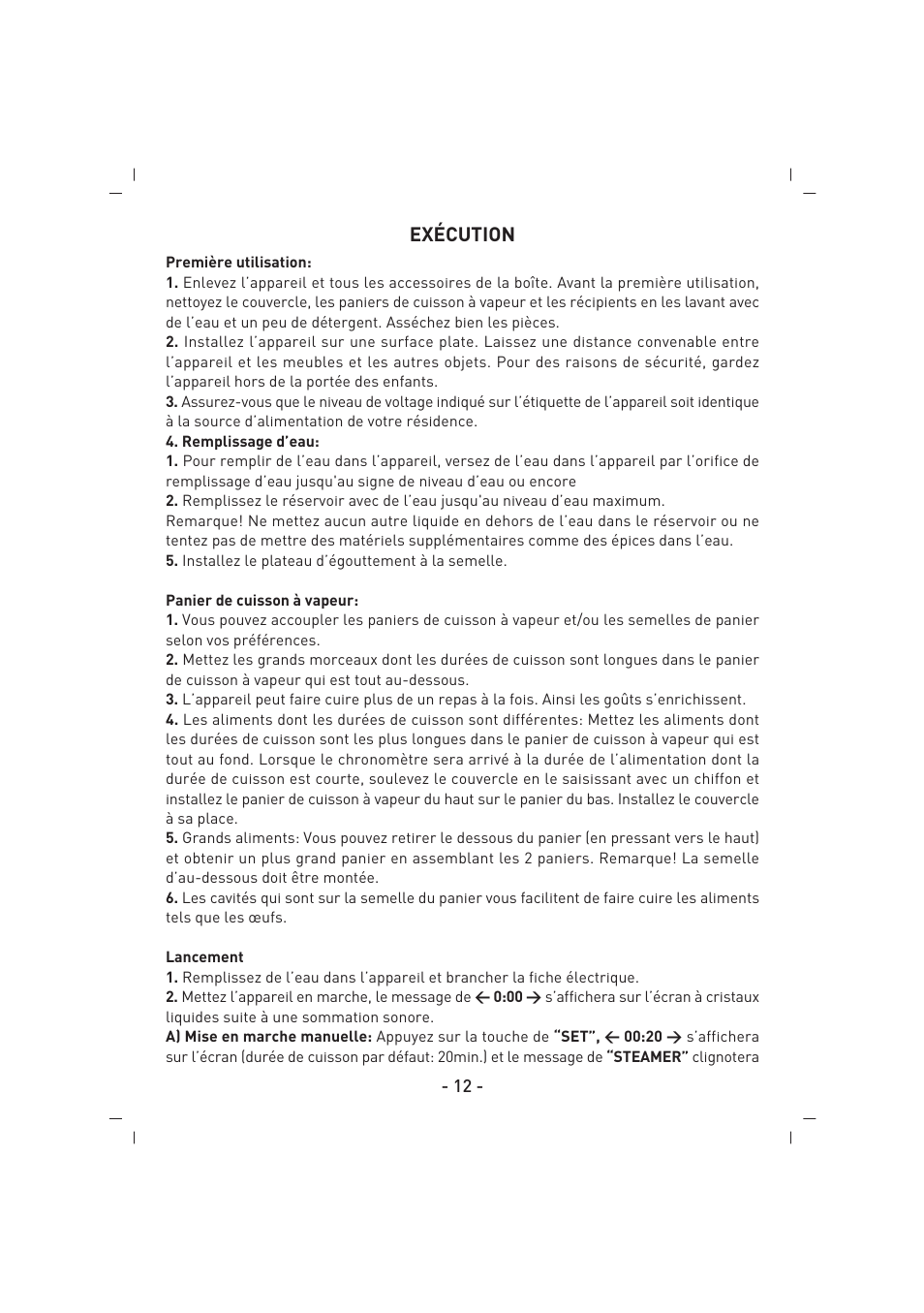 SINBO SFS 5707 User Manual | Page 13 / 43