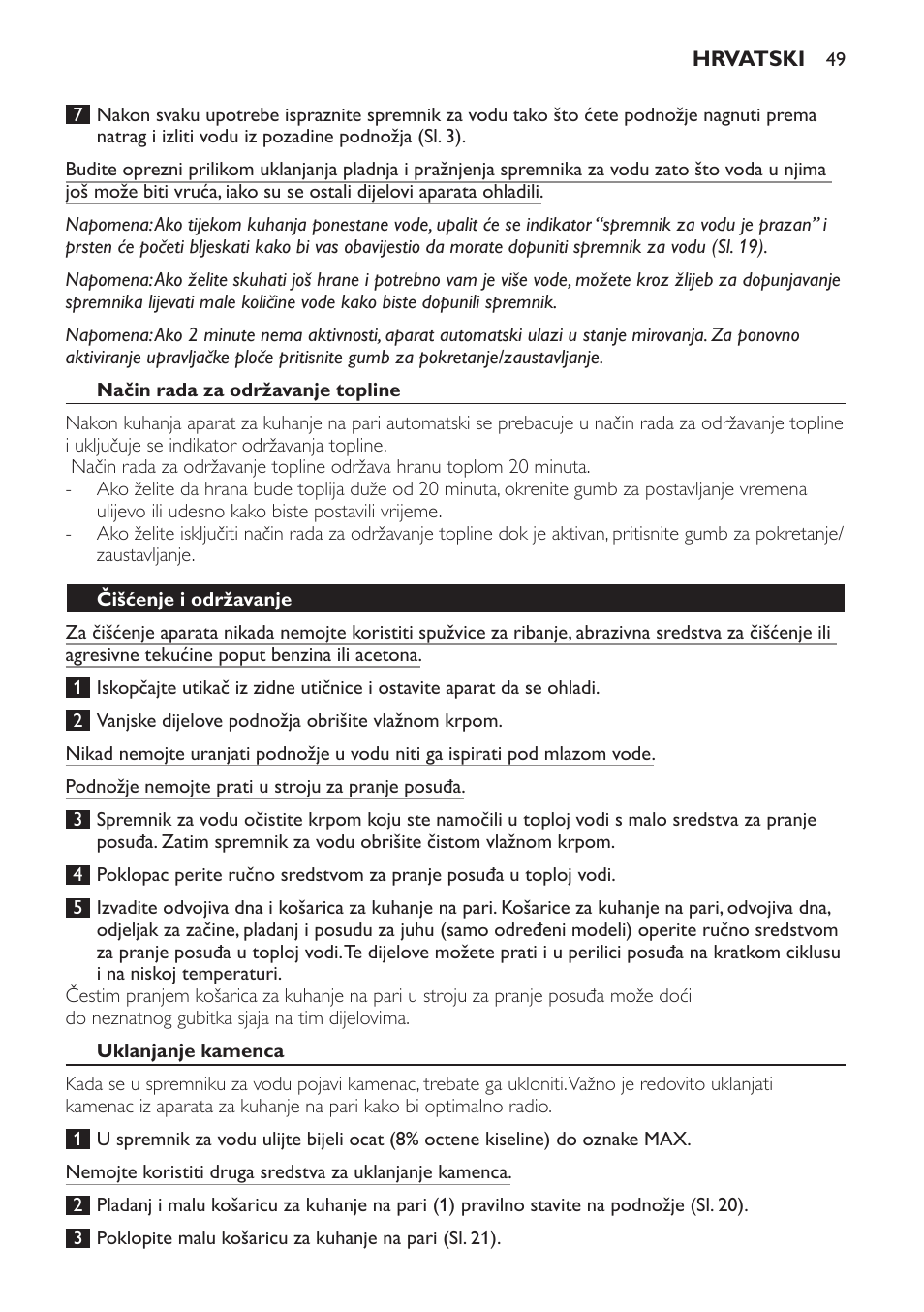 Philips HD9149 User Manual | Page 49 / 168