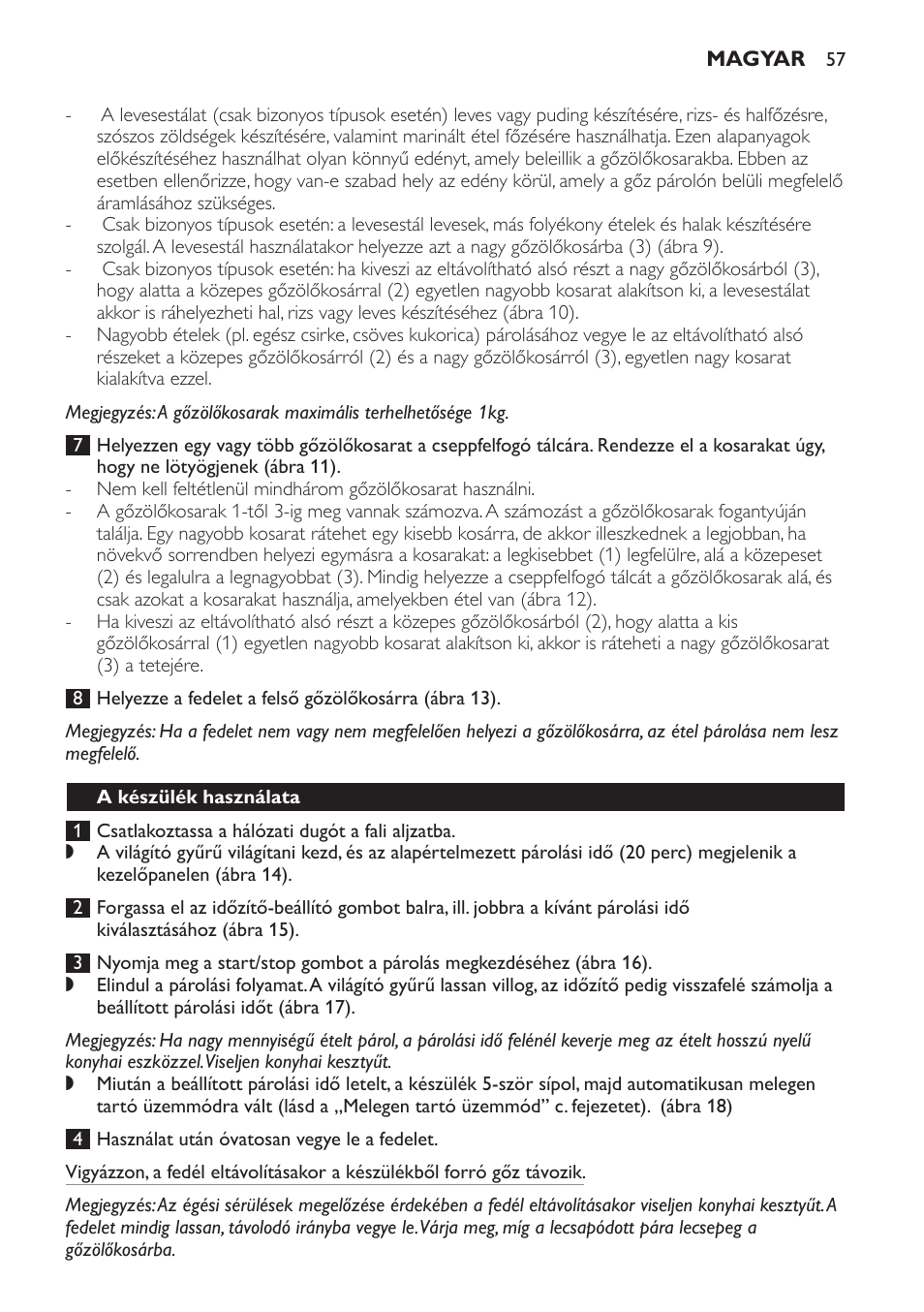 Philips HD9149 User Manual | Page 57 / 168