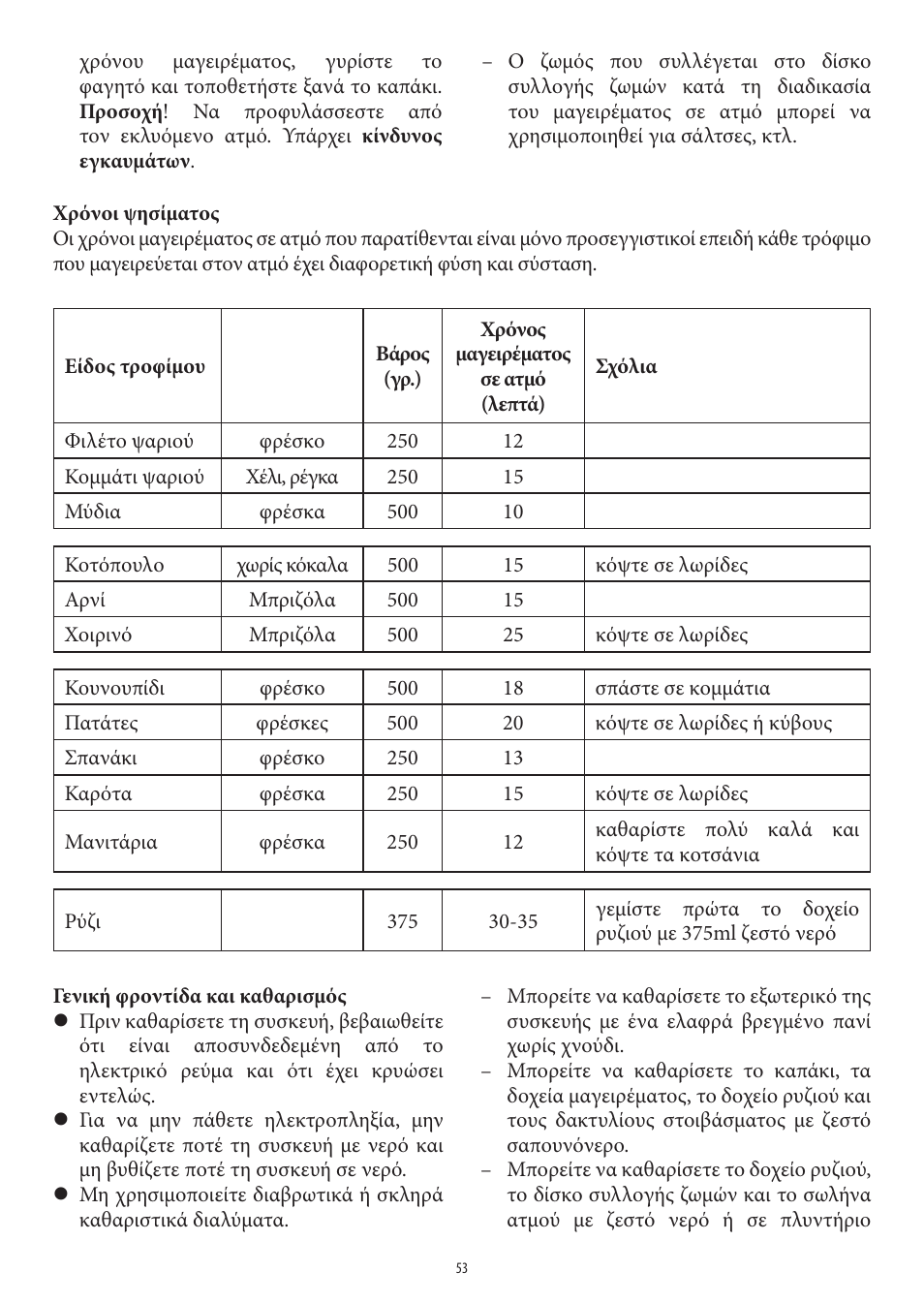 SEVERIN DG 2438 User Manual | Page 53 / 62