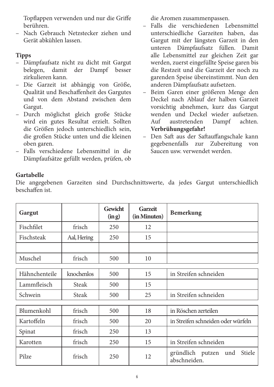 SEVERIN DG 2438 User Manual | Page 6 / 62