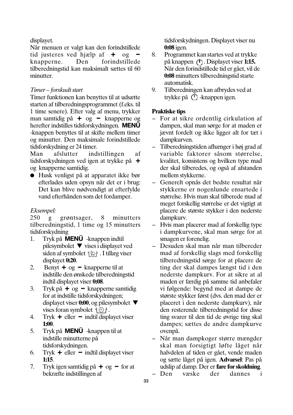 SEVERIN DG 2428 User Manual | Page 36 / 68