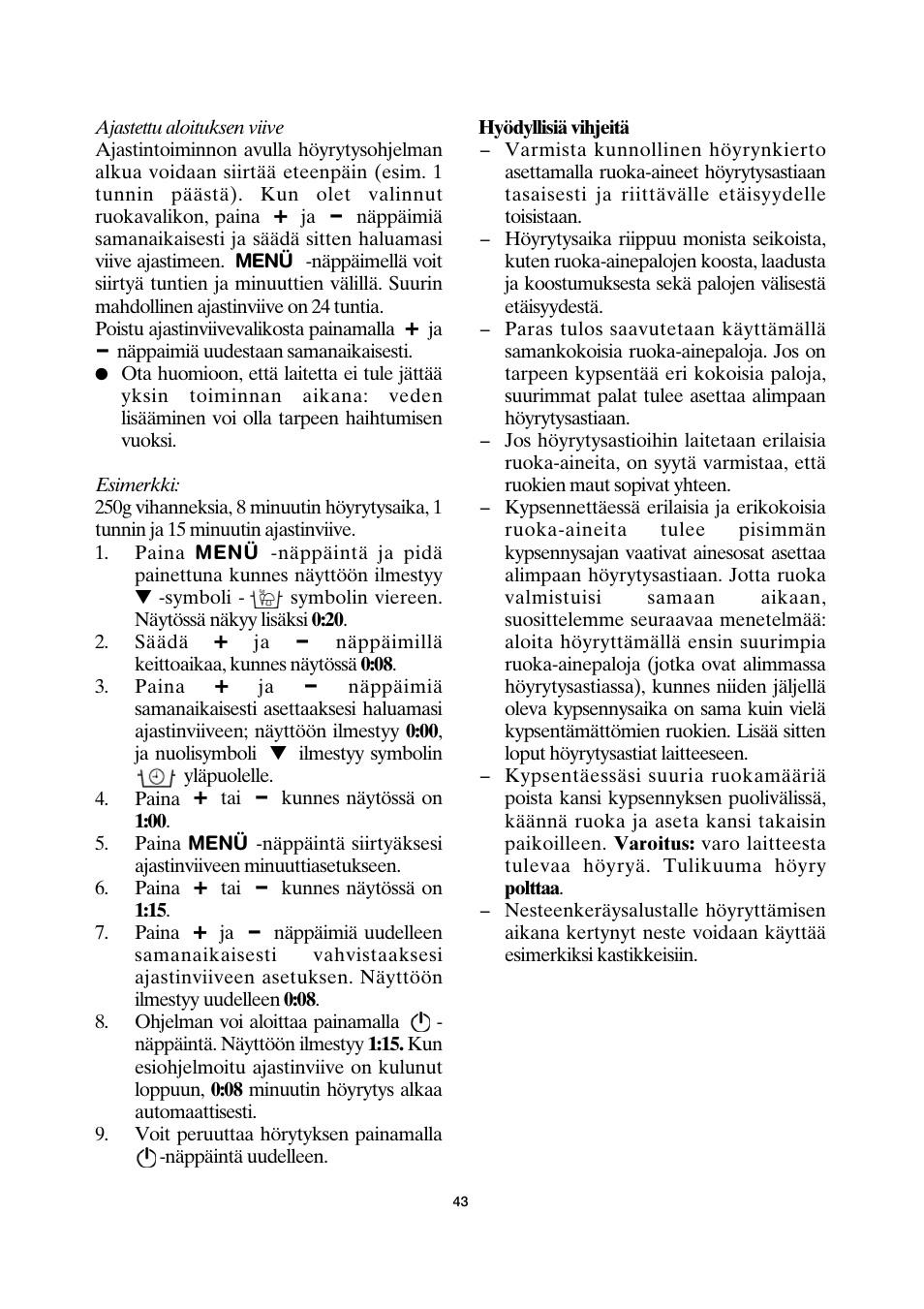 SEVERIN DG 2428 User Manual | Page 46 / 68