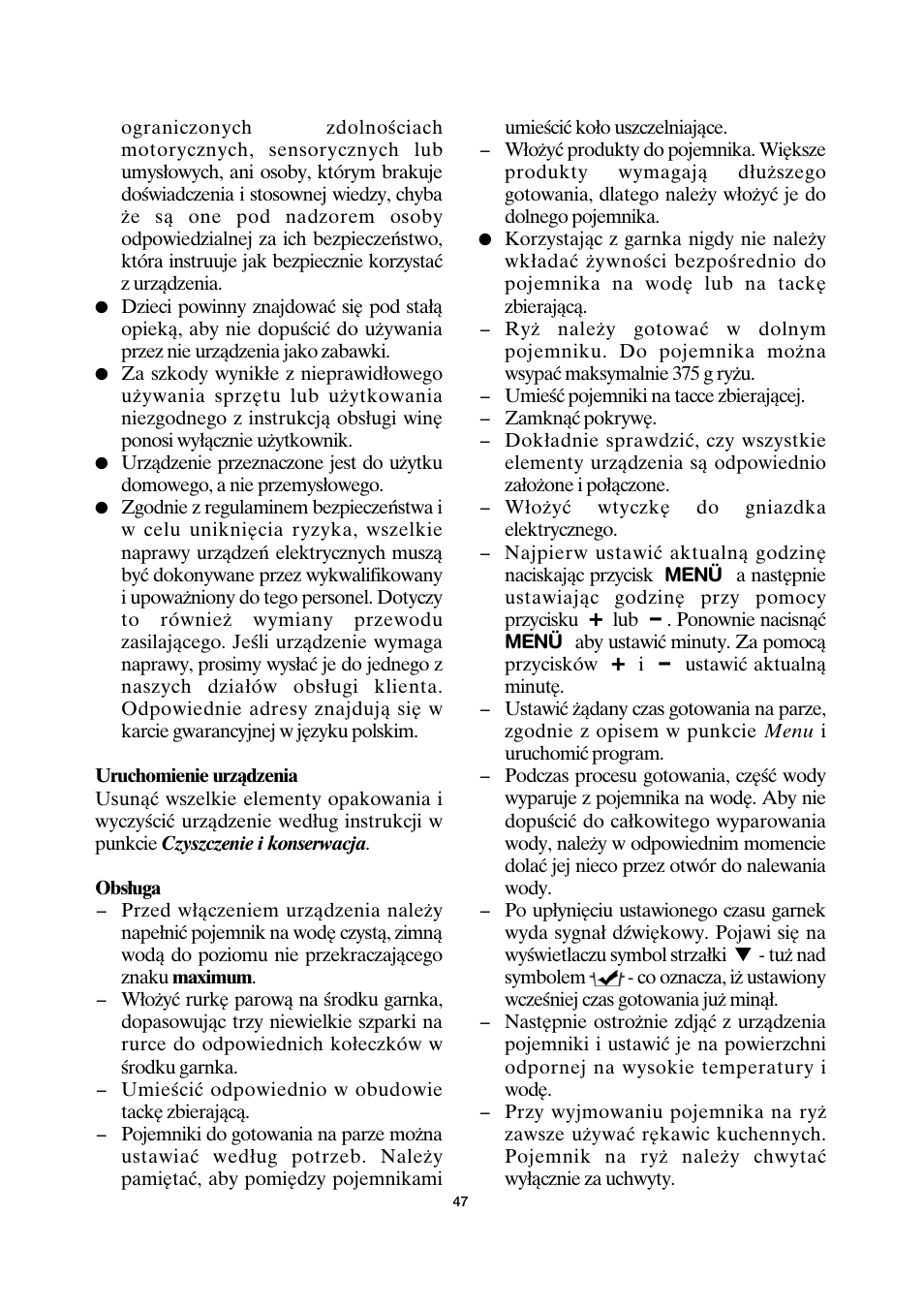 SEVERIN DG 2428 User Manual | Page 50 / 68