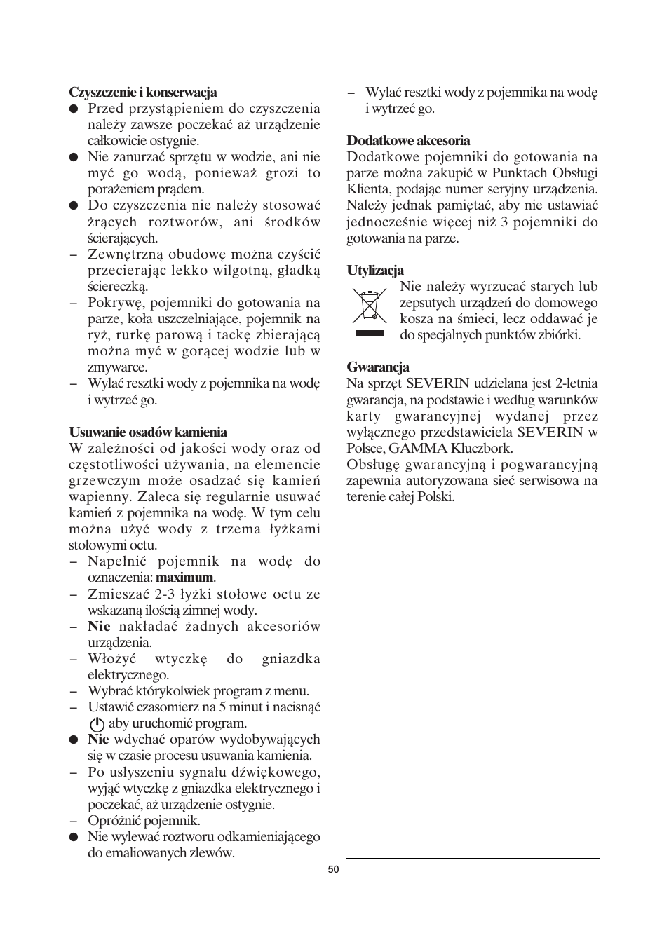 SEVERIN DG 2428 User Manual | Page 53 / 68